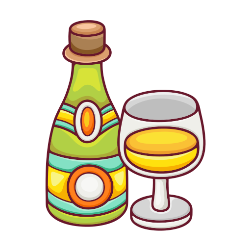 vino gratis sticker