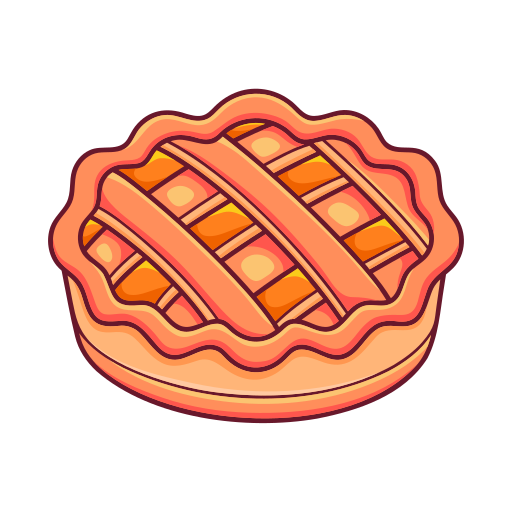 pastel de calabaza gratis sticker