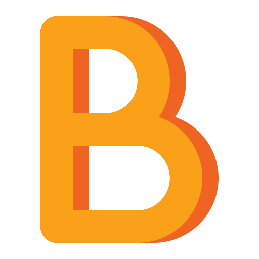 Letter B Flaticons Flat Icon