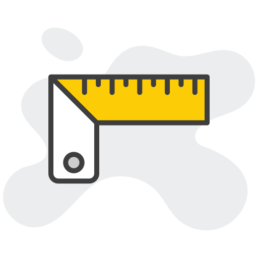 Ruler Generic color lineal-color icon