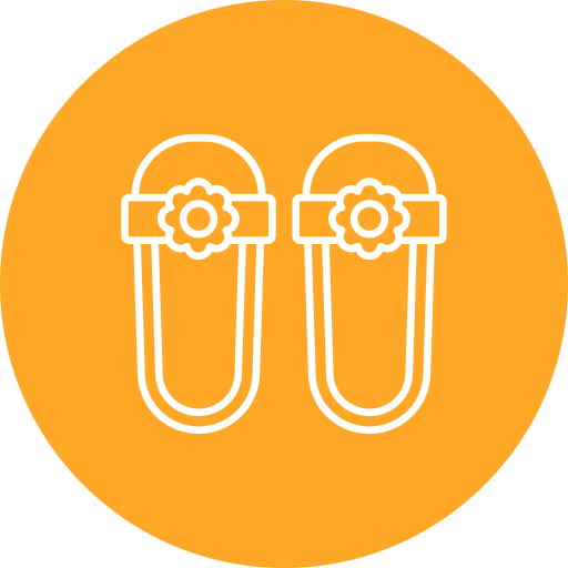 sandalias icono gratis