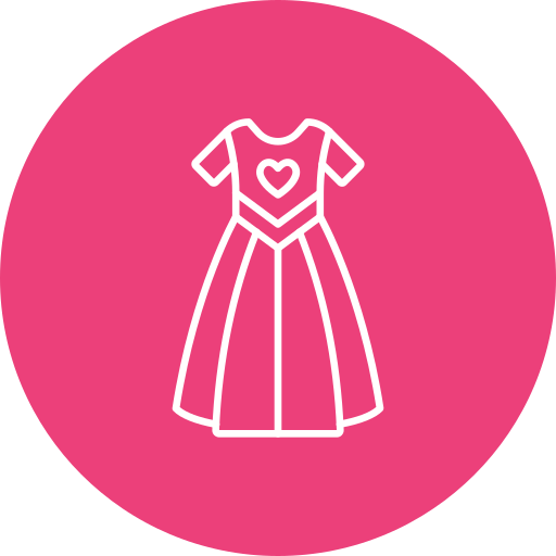 Dress Generic color fill icon