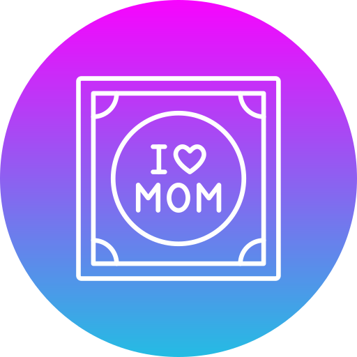 I love mom Generic gradient fill icon