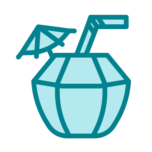 boisson à la noix de coco Icône gratuit boisson à la noix de coco Icône gratuit