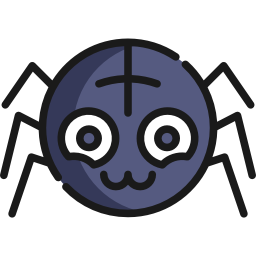 araña icono gratis