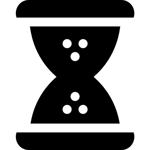 reloj de arena icono gratis