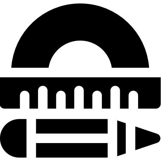 Protractor free icon