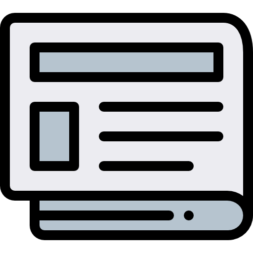 periódico icono gratis