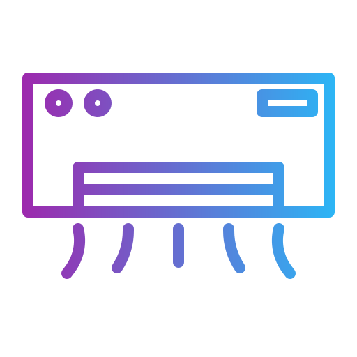 Ac Generic gradient outline icon