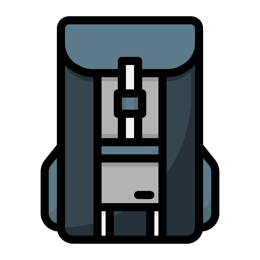 Backpack free icon Backpack free icon