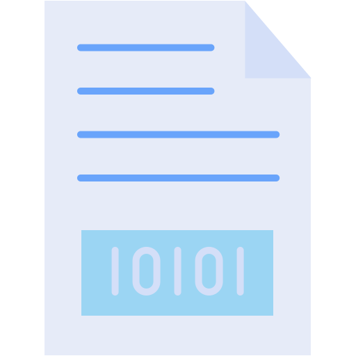 Document Generic color fill icon