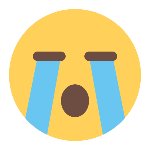 Cry Generic color fill icon