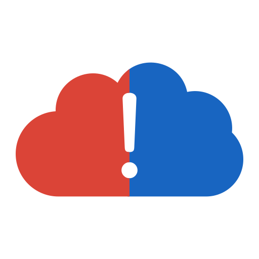 alerta meteorológica icono gratis