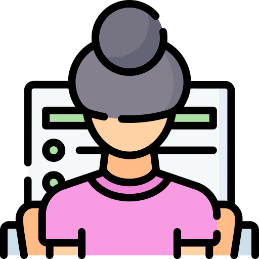 educación en línea icono gratis