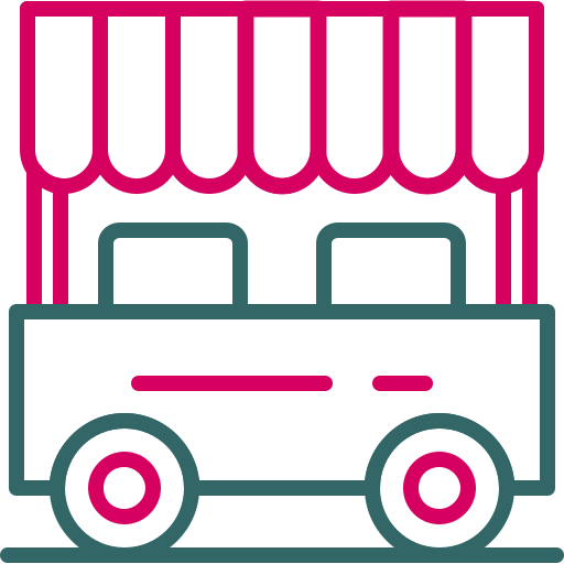 barraca de comida grátis ícone