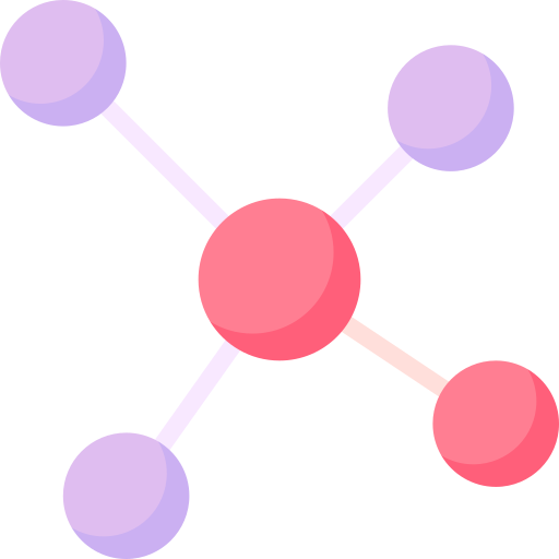 molécula icono gratis
