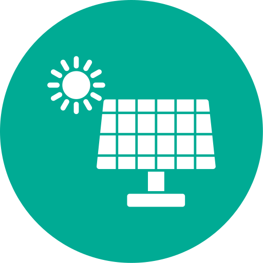 panel solar icono gratis