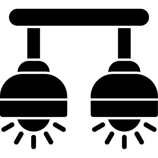 Ceiling lamp free icon