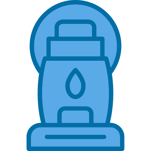 lampara de aceite icono gratis