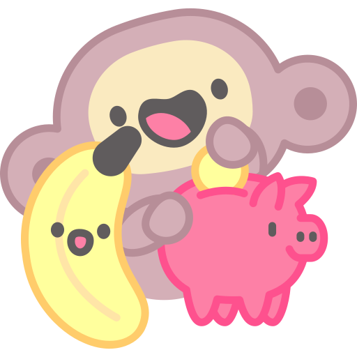 Piggy bank free sticker Piggy bank free sticker