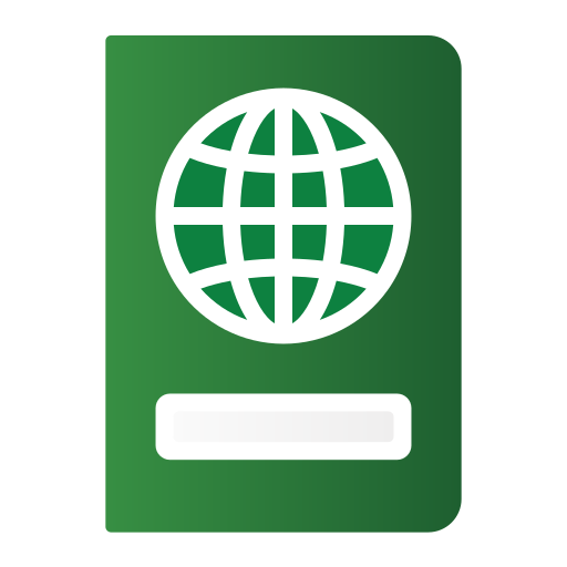 pasaporte icono gratis