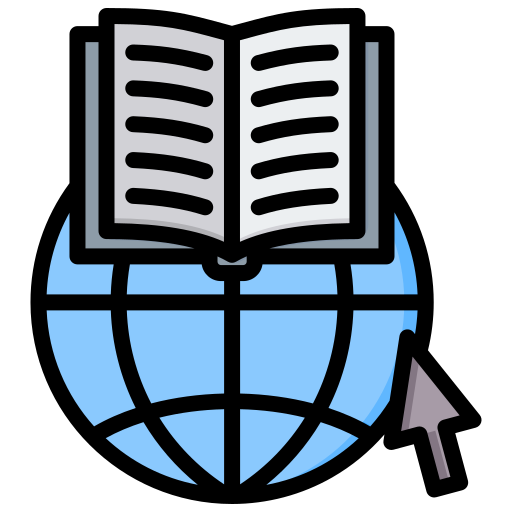 Online library free icon