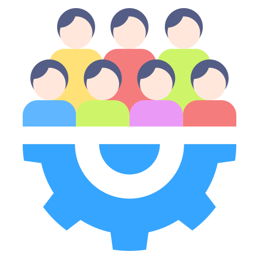 Team management free icon