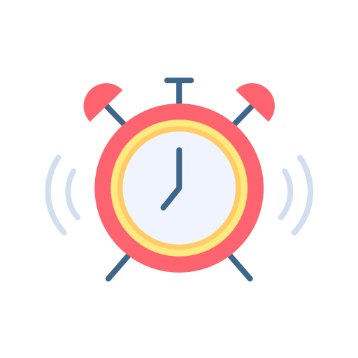 Alarm clock free icon