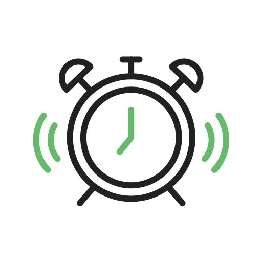Alarm clock free icon