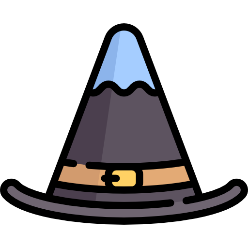 chapeau de sorcière Icône gratuit chapeau de sorcière Icône gratuit