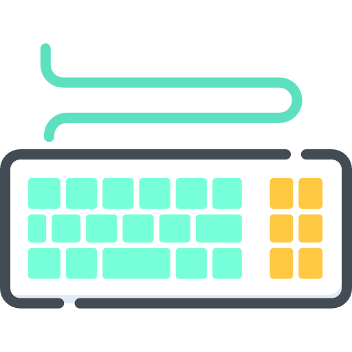 Keyboard free icon