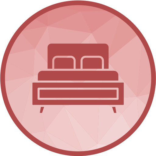 cama matrimonial icono gratis