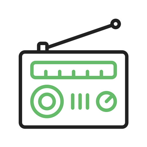 Radio free icon
