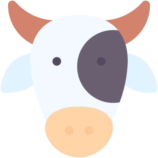 vaca icono gratis