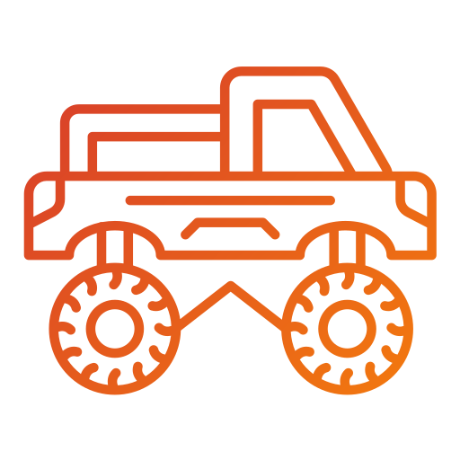 camion monstre Icône gratuit