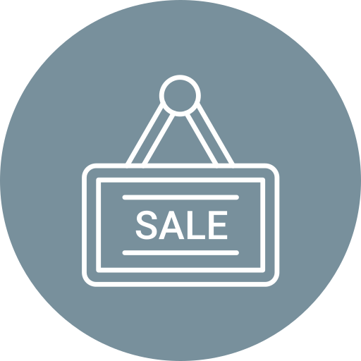 Sale free icon