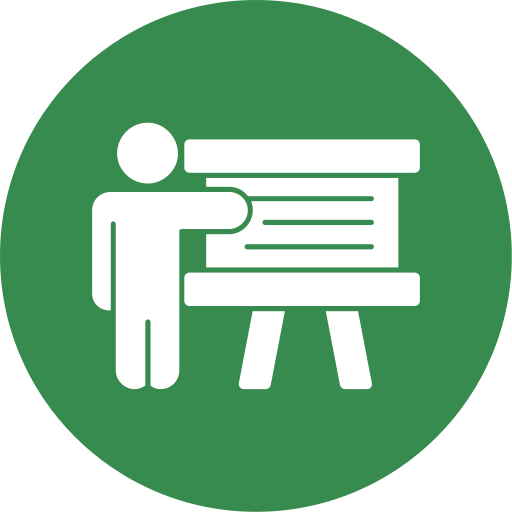 Training - Free education icons