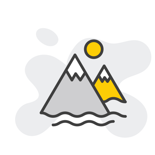 montagnes Icône gratuit montagnes Icône gratuit