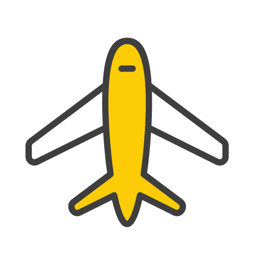 avión icono gratis