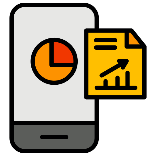 informe de venta icono gratis