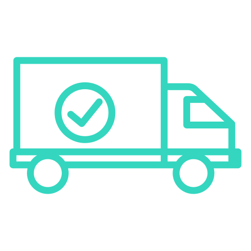 Грузовик доставки бесплатно иконка