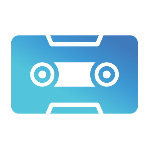 Cassette free icon Cassette free icon