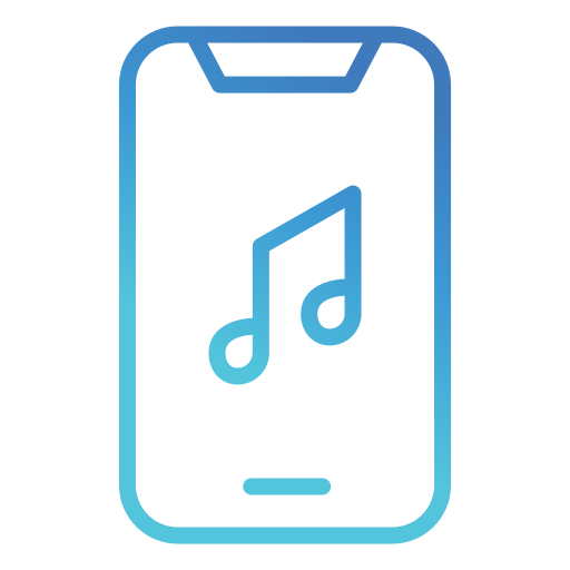 aplicación de música icono gratis