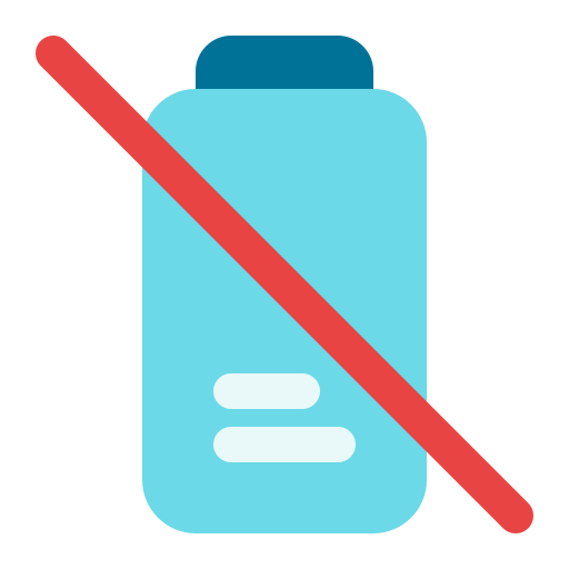 sin batería icono gratis