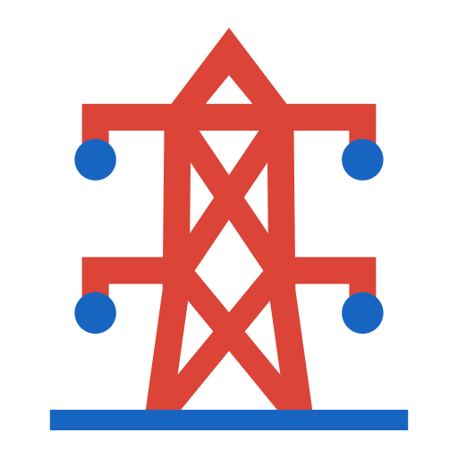 poste electrico icono gratis