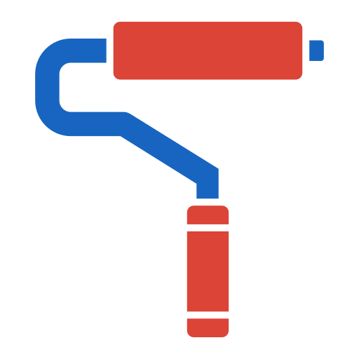 Paint rollers free icon