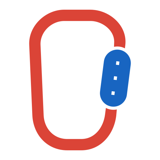 mosquetón icono gratis