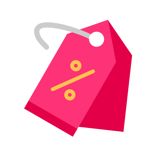 할인 무료 아이콘