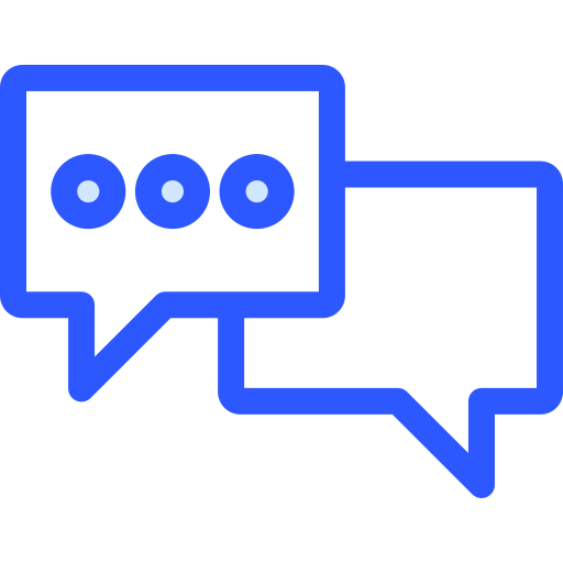 janela de conversa grátis ícone