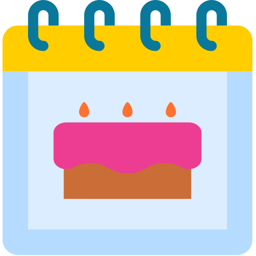 cumpleaños icono gratis